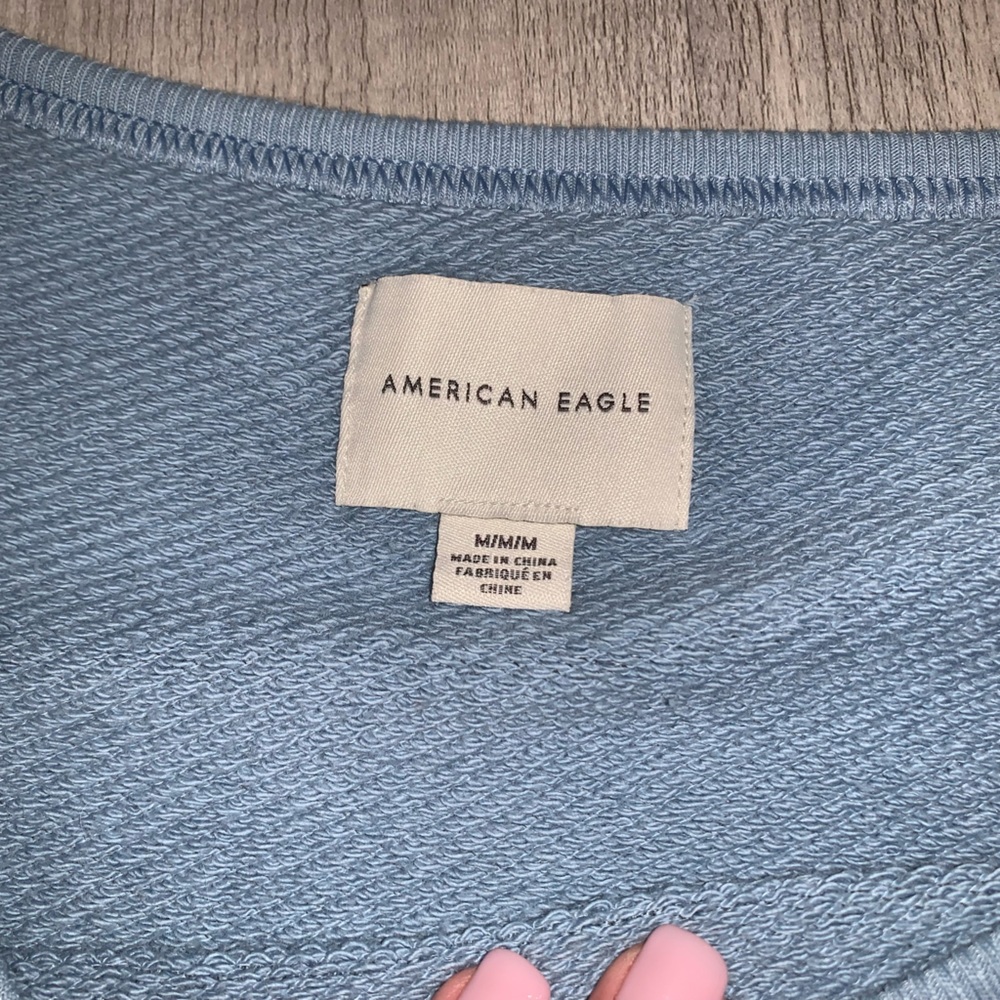American eagle slouchy cropped sweatshirt